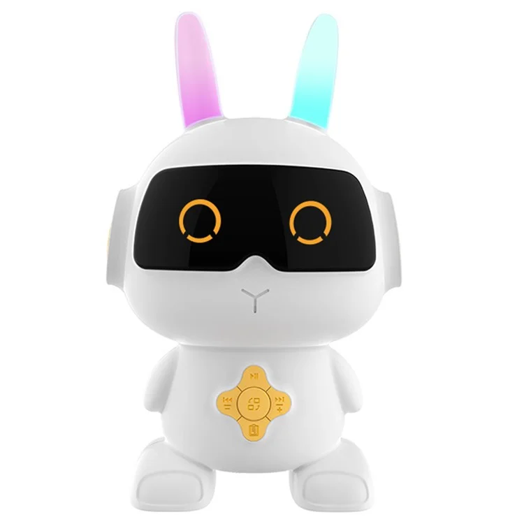 Q3 Intelligenter Bildungsroboter für frühes Lernen, Sing- und Erzählmaschine mit Bluetooth-Wiedergabe