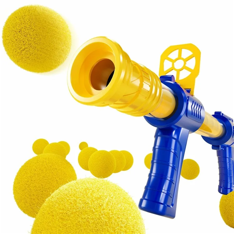 Jogo de tiro com alvo de pato de desenho animado com bomba de ar, bala macia e pontuação eletrônica (sem bateria)