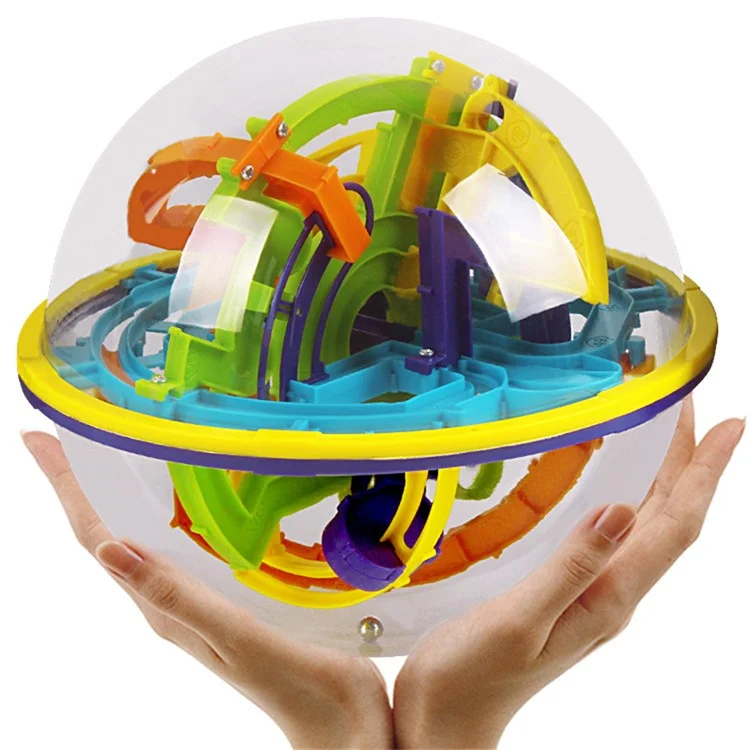 ICOY TOYS 963 3D Labyrinth Ball 158 Level Rollspiel Pädagogisches Kinderspielzeug (CE / CPC zertifiziert)