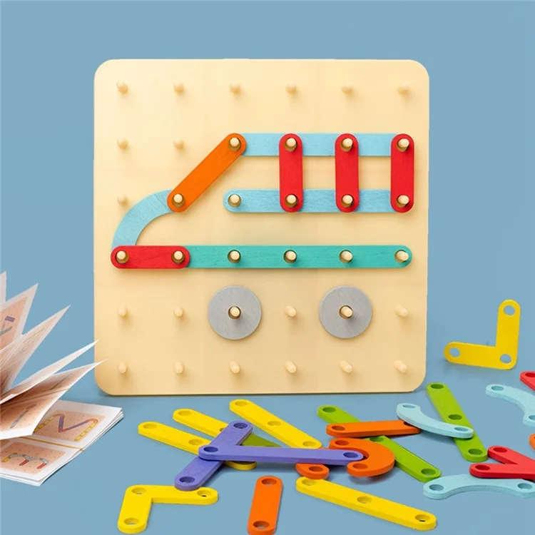 Montessori Shape Sorting Stacking Toy Educational Puzzle Blocks for Toddlers Early Learning ( CPC Certified )