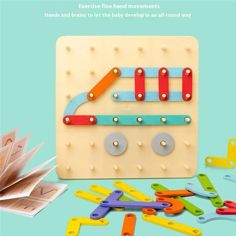 Montessori Shape Sorting Stacking Toy Educational Puzzle Blocks for Toddlers Early Learning ( CPC Certified )