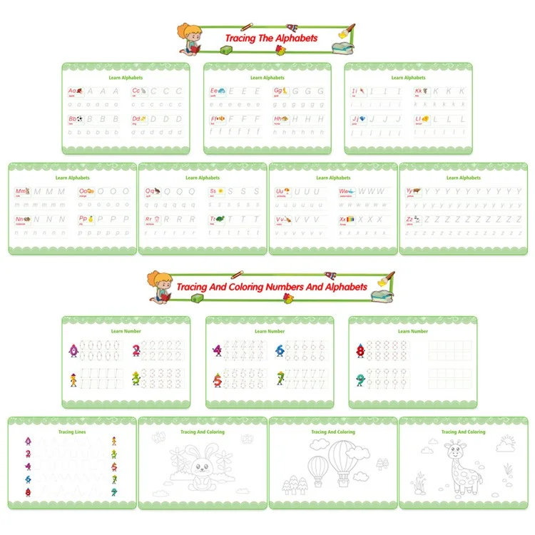 Libro de Pegatinas Reutilizable Libro Tranquilo para Niños Educación Temprana Libro Interactivo (Certificado CE CPC EN71)