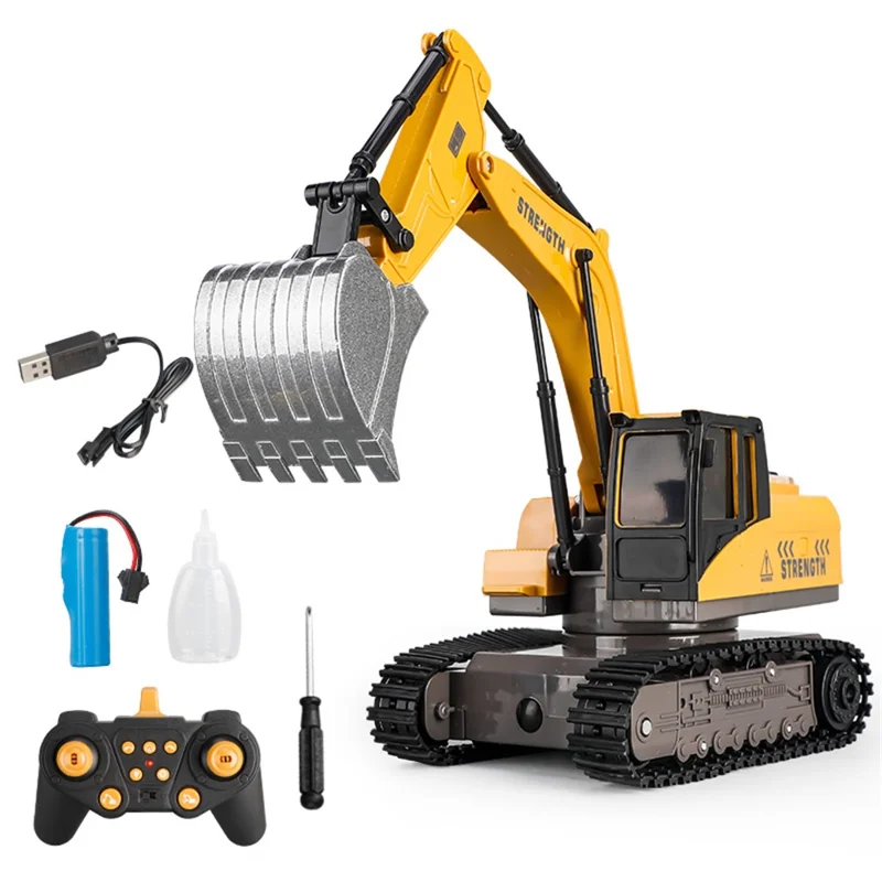 9996 2,4G Ferngesteuerter Bagger 1:20 Maßstab 13-Kanal-Crawler Baufahrzeug (CE / CPC / EN71 / ASTM / 10P zertifiziert)
