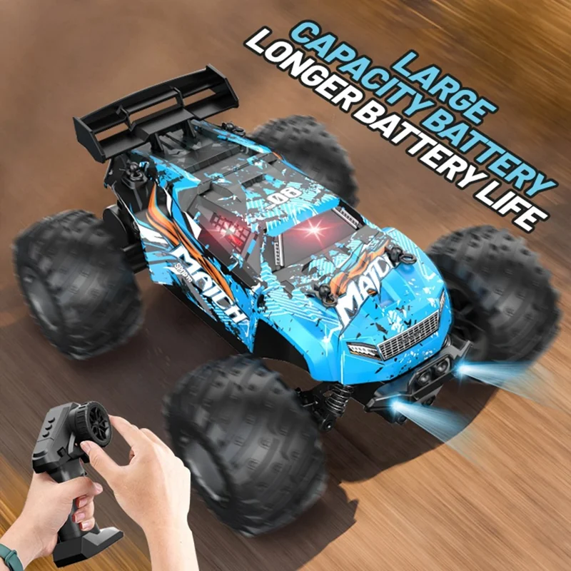 YT6632 High Speed RC Car Toy Long Battery Life Headlights Drift Stunt Off-Road Vehicle - Green