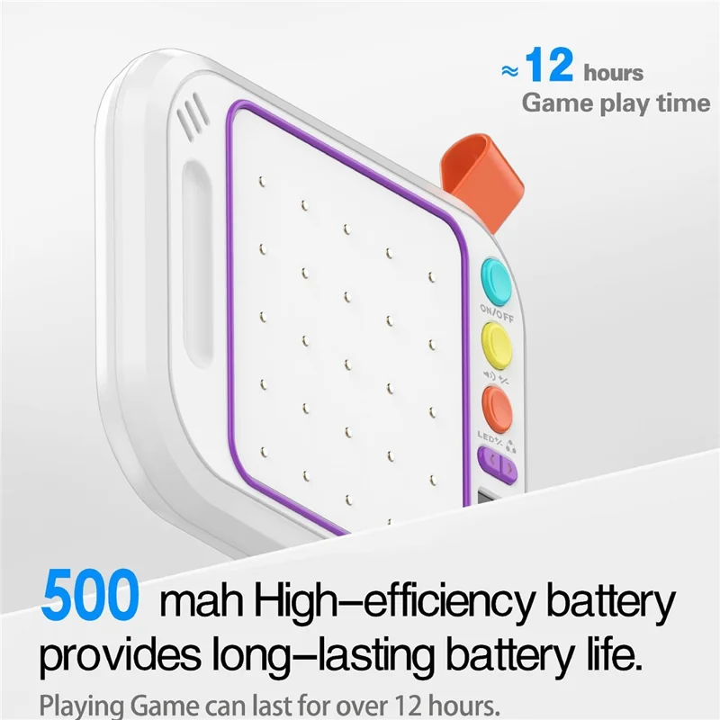 HHY002 Smart Game Console for Kids 5 Modes Thinking Training Machine Whack-A-Mole Toy with Music