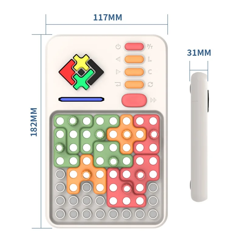 Jogo de Lógica do Caminho Huarong com 1030 Níveis, Quebra-cabeça Cerebral para Crianças, Brinquedo de Treinamento de Habilidades de Pensamento