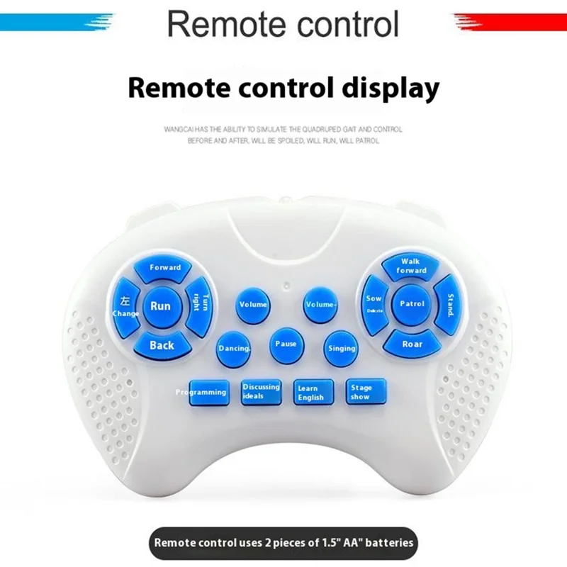 Intelligent Remote Control Robot Dog Rechargeable Interactive Pet Toy Programmable Walking Dancing Dog