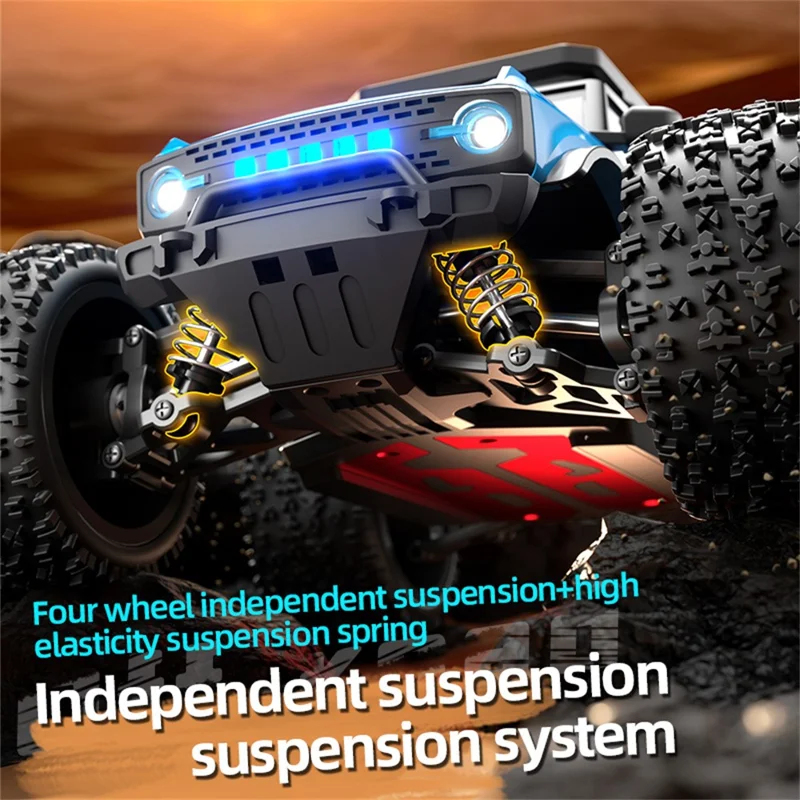 ZLL SG201MAX Brushless Motor 1 / 20 Scale RC Car 4WD High Speed Off Road Racing Vehicle, Dual Battery - Blue