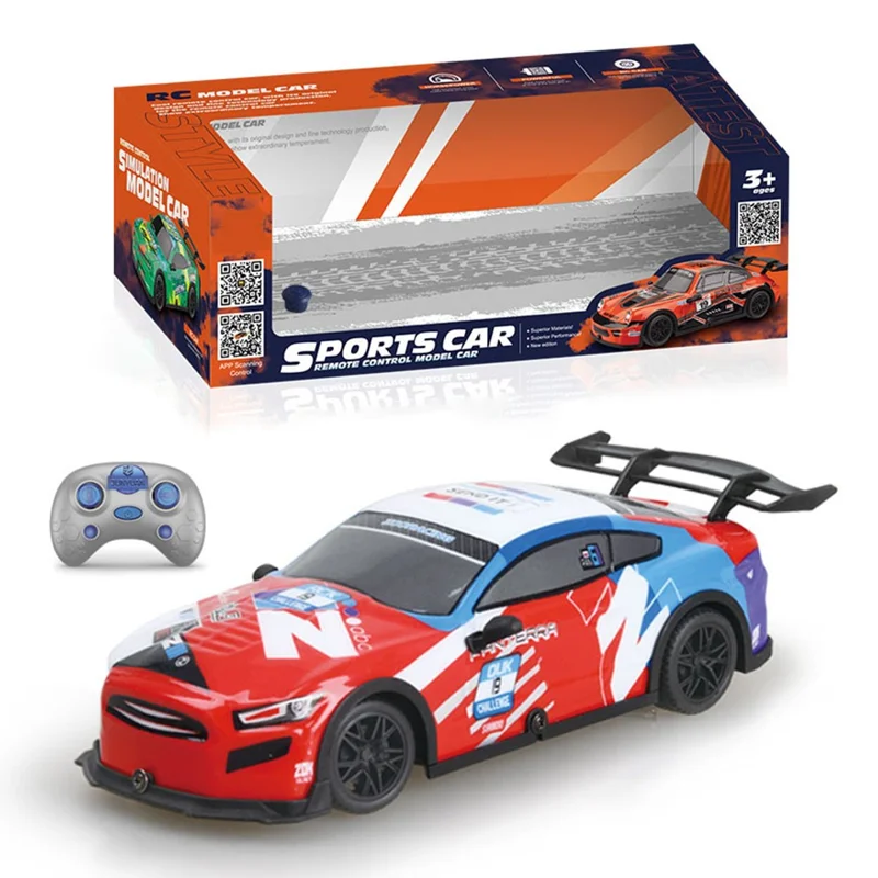 QX064-069 2.4G RC Car APP Controlled Drift Racing Vehicle Toy Model with Light / Sound Effects - QX064