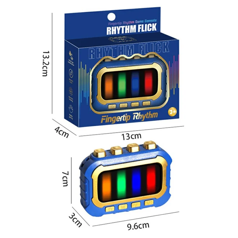 Jouet de formation au rythme des bouts des doigts CM136, console de soulagement du stress et de la tension