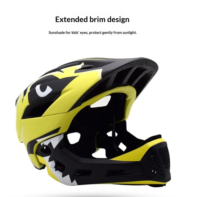 Åndbar cykelhjelm til børn, støddæmpende sikkerhedshjelm til udendørs aktiviteter som cykling og skateboard - Sort+Gul