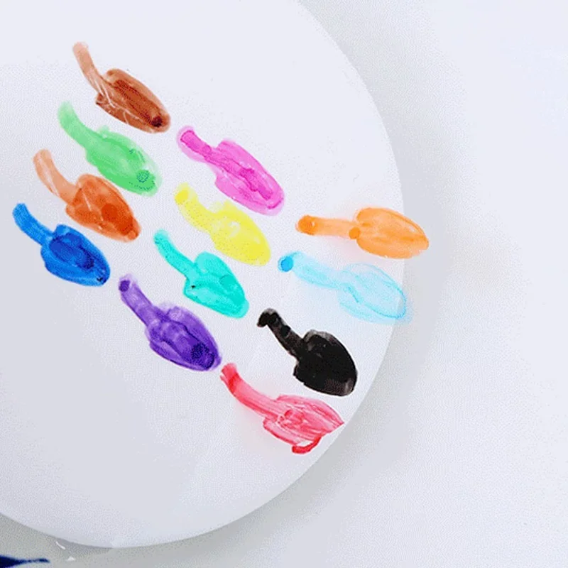 6820 8-teiliges Set Magische Wasser-Kunst-Malstift mit Keramiklöffel Doodle-Spielzeug für Kinder