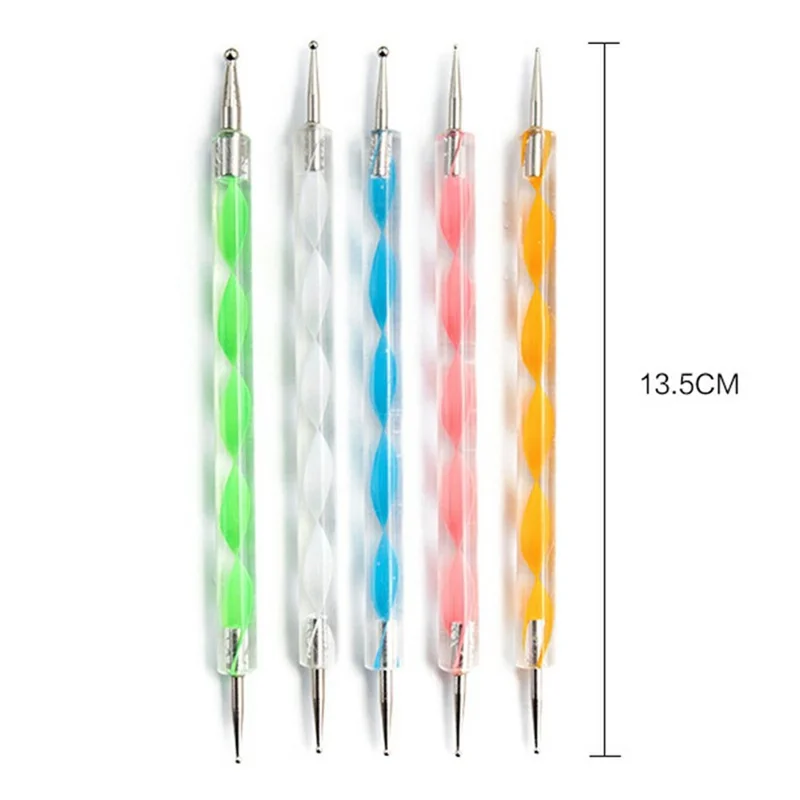 Kit per Pittura Mandala con 32 Pezzi, Strumenti per Puntinatura Fai da Te con Vassoi per Pittura e Stencil Mandala