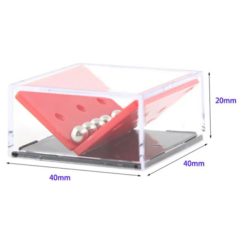 24 pezzi/set Gioco di equilibrio con scatola rompicapo a labirinto a gravità e pallina d'acciaio, giocattolo educativo intelligente per bambini