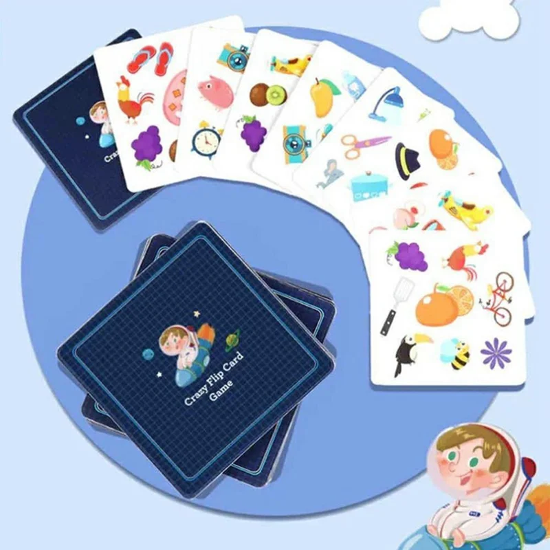 Carte Gioco di Memoria per Bambini Animali Traffico Cognizione Educativo Gioco da Tavolo - Multicolore