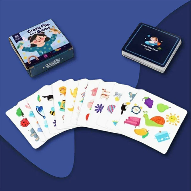 Carte Gioco di Memoria per Bambini Animali Traffico Cognizione Educativo Gioco da Tavolo - Multicolore