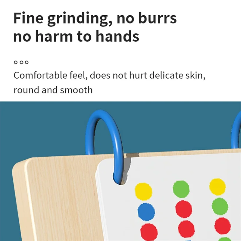 Gioco educativo in legno MWDH-2406 per l'infanzia, abbinamento di quattro colori e forme, giocattolo per lo sviluppo cognitivo e l'apprendimento precoce