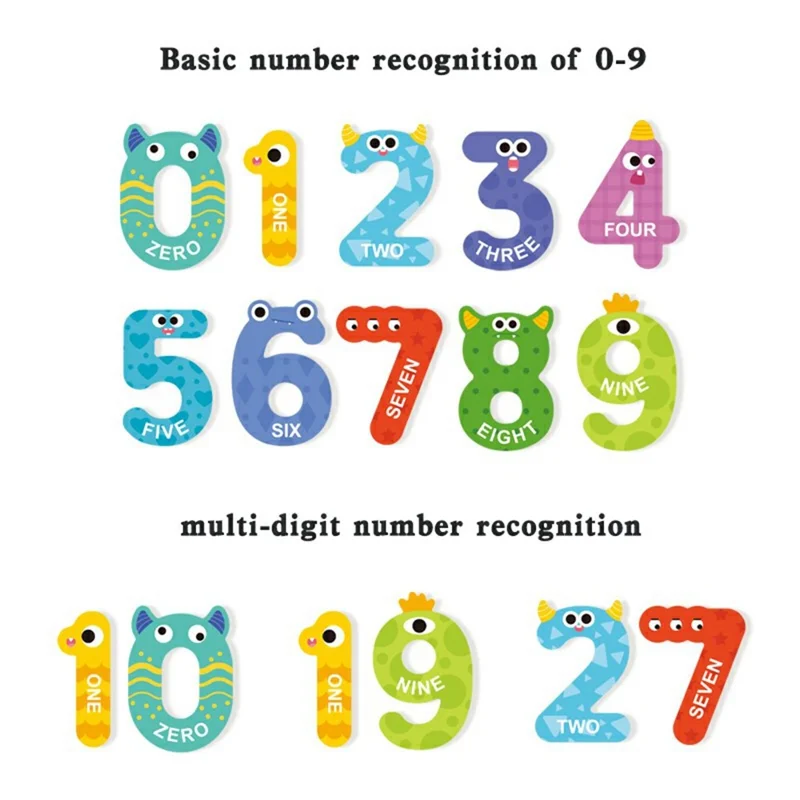 599 Educational Magnetic Letters Numbers Fridge Magnets Learning Toy for Kids Preschool Alphabet Math Teaching Tool