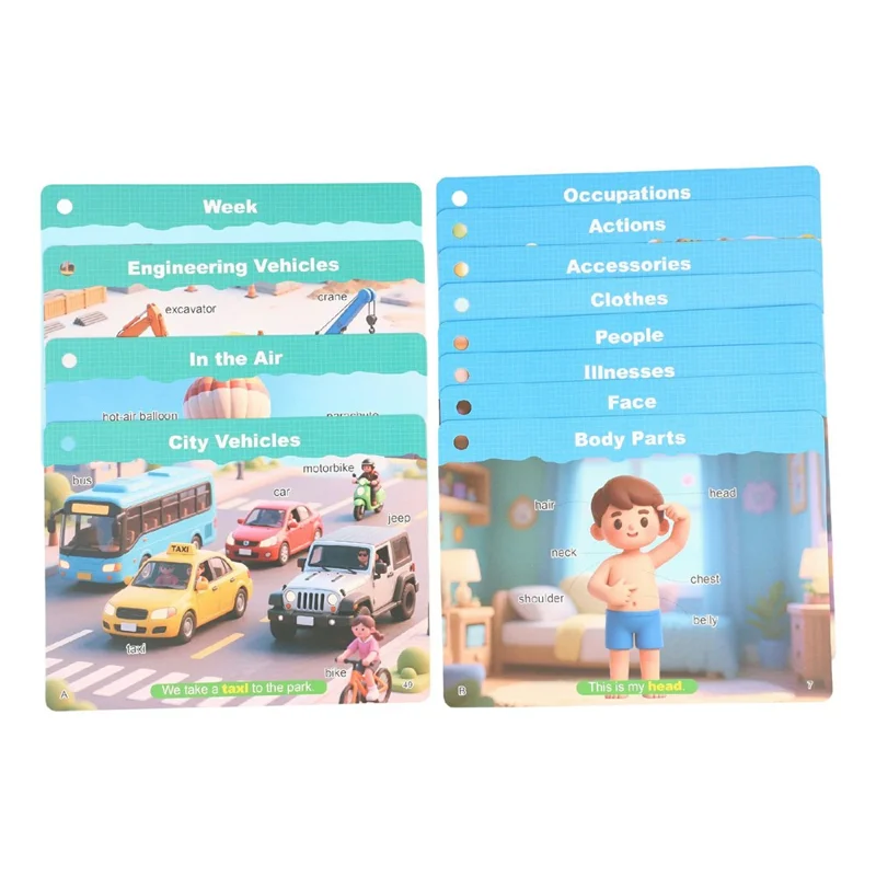 JQDXSH-002LD Squirrel Talking Early Education Machine with 56 Dual-Sided Learning Cards for Language Development
