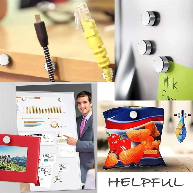 50Pcs / Set Mini Size NdFeB N25 Round Magnets 10x2mm Great Hardness Neodymium Iron Boron Magnets Set