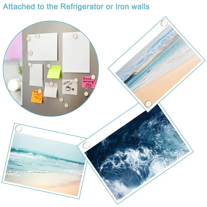 50Pcs / Set Mini Size NdFeB N25 Round Magnets 10x2mm Great Hardness Neodymium Iron Boron Magnets Set