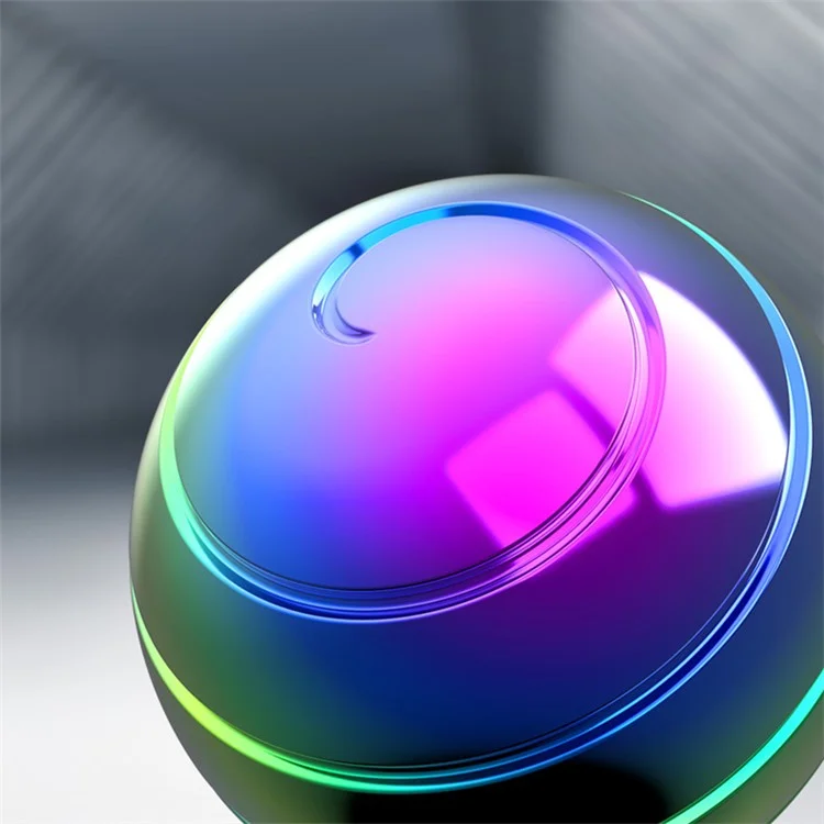 Giocattolo di Decompressione di 45 mm Per Ragazzi / Ragazze / Gyro a Forma di Palla Colorata in Lega Adulta, in Alluminio Gyro Perfect Balance Rotation Rotazione Superiore, Dimensioni: M