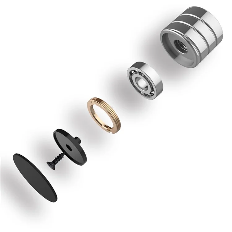 Zylindrisch Edelstahl Mit 30 mm Durchmesser Hartrotation Spinning Top Desktop Dekompression Spielzeug Perfekte Balance