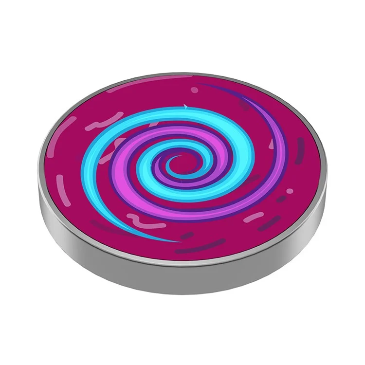 Fidget Spinner Luminous Milky Way Stars Decompress Gyro Stainless Steel Toy Desktop Rotation Fidget Toy - Style B