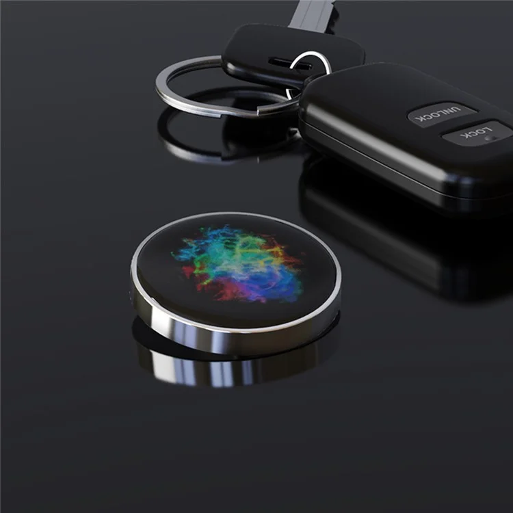 Fidget Spinner Luminous Milky Way Stars Decompress Gyro Stainless Steel Toy Desktop Rotation Fidget Toy - Style B