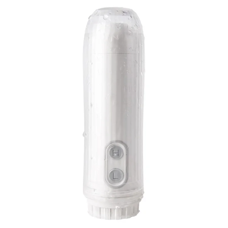 Bidet da viaggio portatile da 140 ml IPX6 impermeabile Spruzzatore elettrico per bidet con ugello regolabile a 180 gradi per il lavaggio del bambino, cura personale, disabilità, viaggi - Bianco