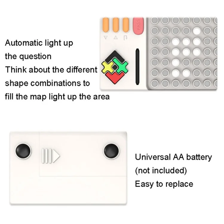 Bausteine ​​assembly Game Lernpuzzlespielzeug Für Kinder (keine Batterie)