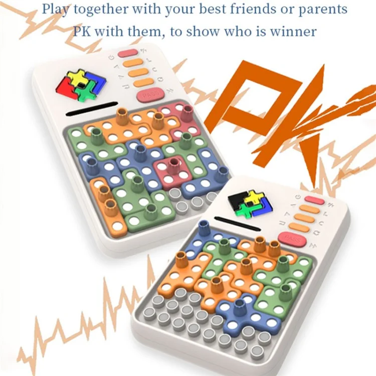 Bauklötze Montage Spiel Bildungsspielzeug Puzzle für Kinder (ohne Batterie)