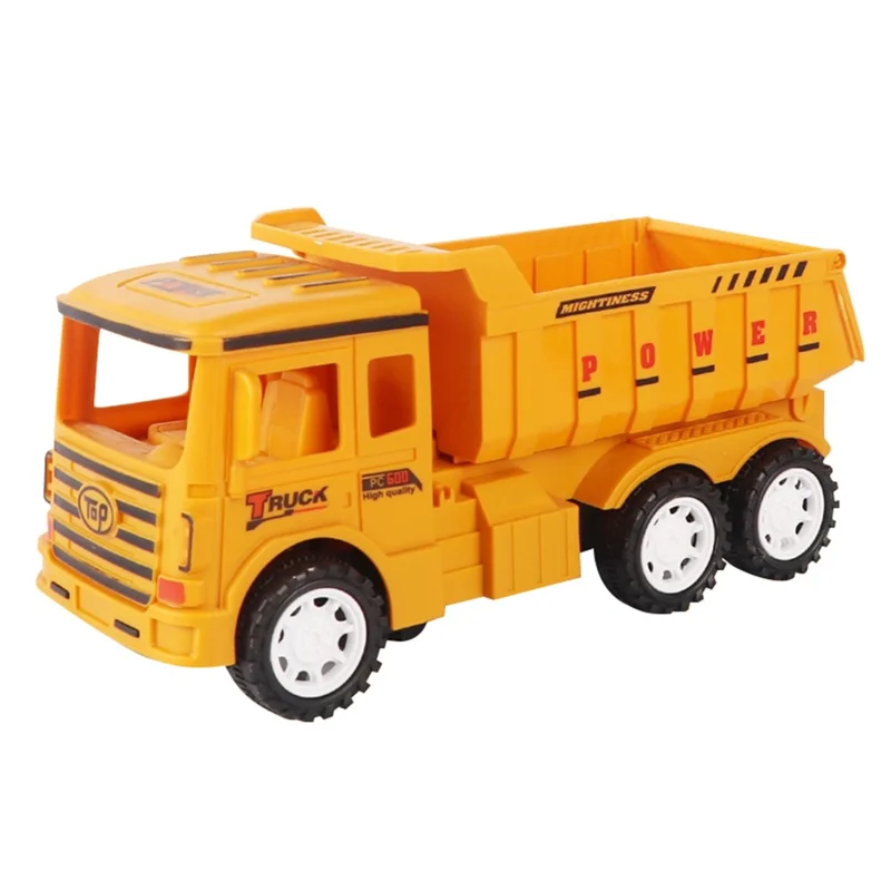 Cement Mixer Truck Toy Electric Engineering Construction Truck with Light Sound Kids Toy Gift ST - Dump Truck