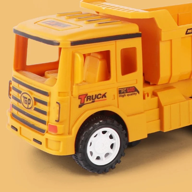 Cement Mixer Truck Toy Electric Engineering Construction Truck with Light Sound Kids Toy Gift ST - Dump Truck