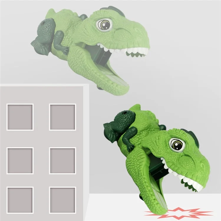 Jeu de Jouets de Dinosaure Mouth Bounce Set Volcano Dinosaur Truck Car Kids Boys Gift