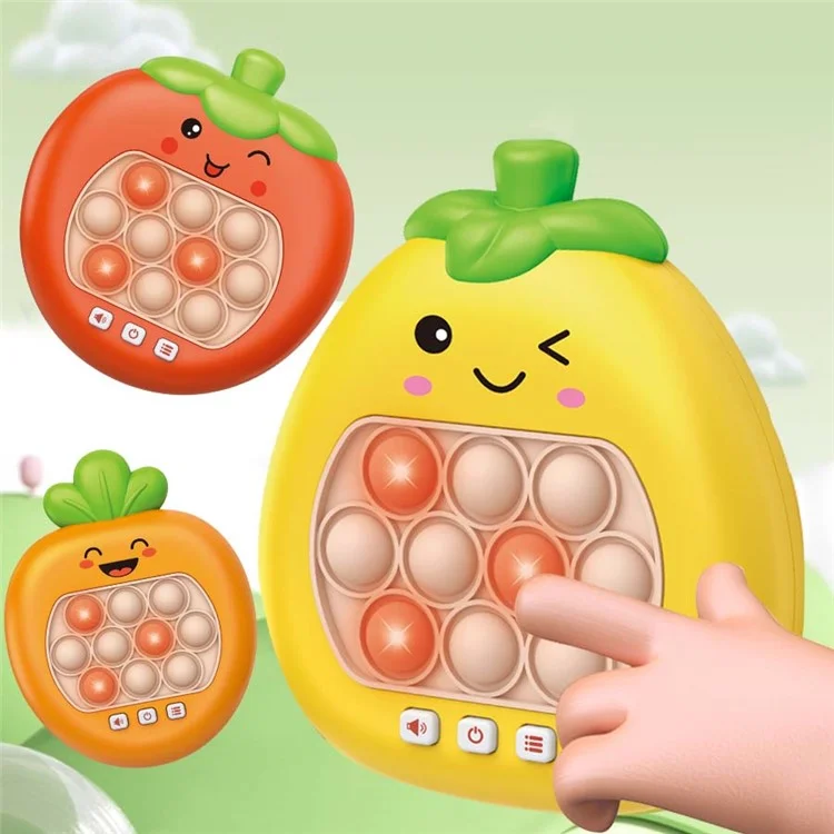 Gioco di Sensibilità Quick Push Pop Puzzle per Adulti e Bambini - Pera
