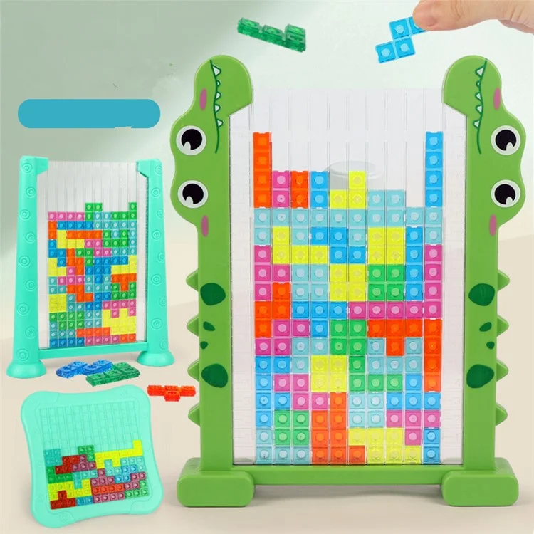 Puzzle 3D en 2 en 1 Jouet éducatif de réflexion logique pour enfants - HJ3805