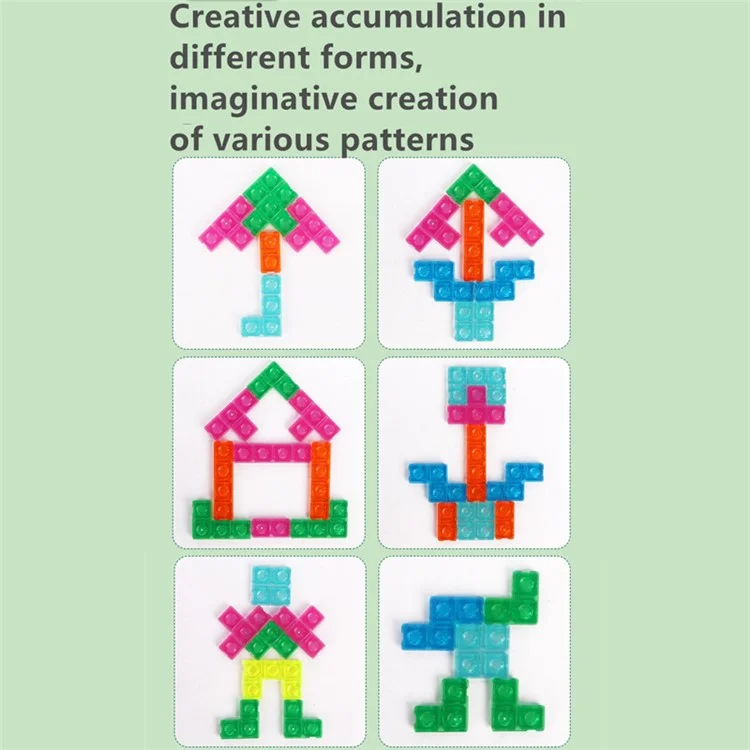 Puzzle 3D en 2 en 1 Jouet éducatif de réflexion logique pour enfants - HJ3805