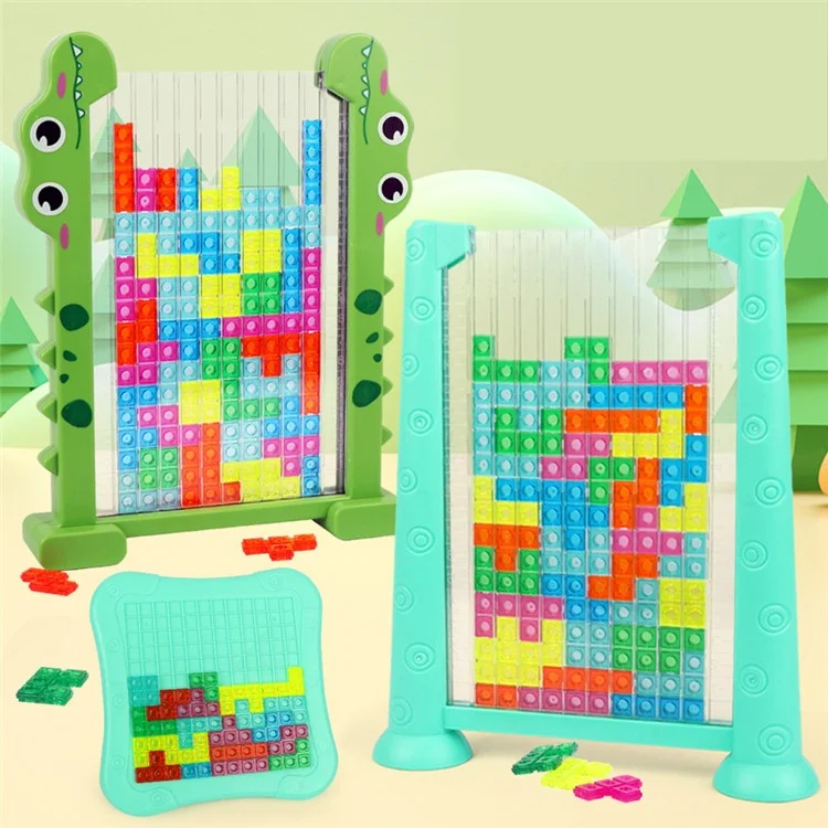 Puzzle 3D en 2 en 1 Jouet éducatif de réflexion logique pour enfants - HJ3805