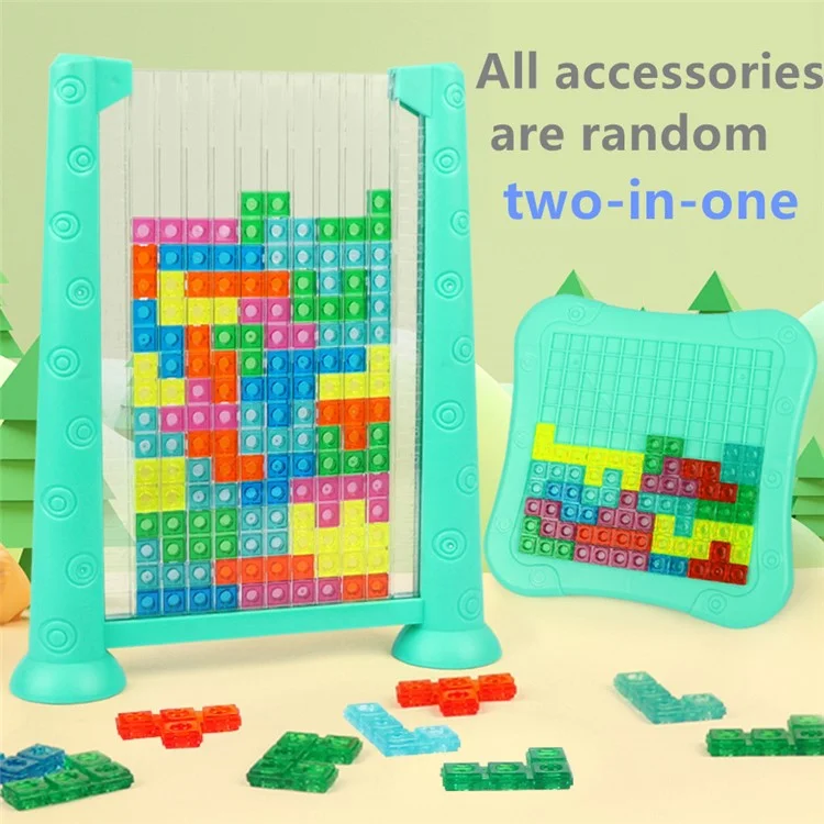 Brinquedo Educativo de Quebra-cabeça 3D em Blocos - HJ3803