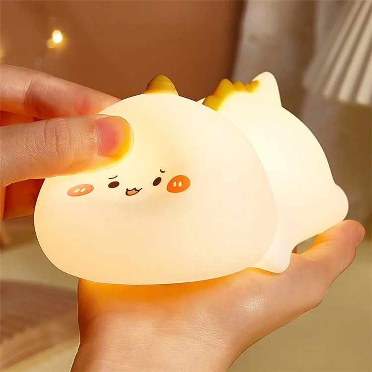Lampe de chevet tactile USB Cute Dinosaur Bedside Breastfeeding Night Light Toddler Baby Bedroom Decoration LED Light