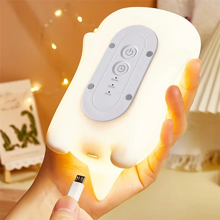 Lampe de chevet tactile USB Cute Dinosaur Bedside Breastfeeding Night Light Toddler Baby Bedroom Decoration LED Light
