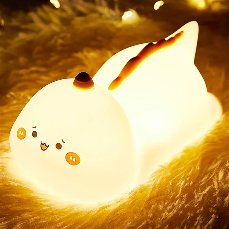 Lampe de chevet tactile USB Cute Dinosaur Bedside Breastfeeding Night Light Toddler Baby Bedroom Decoration LED Light