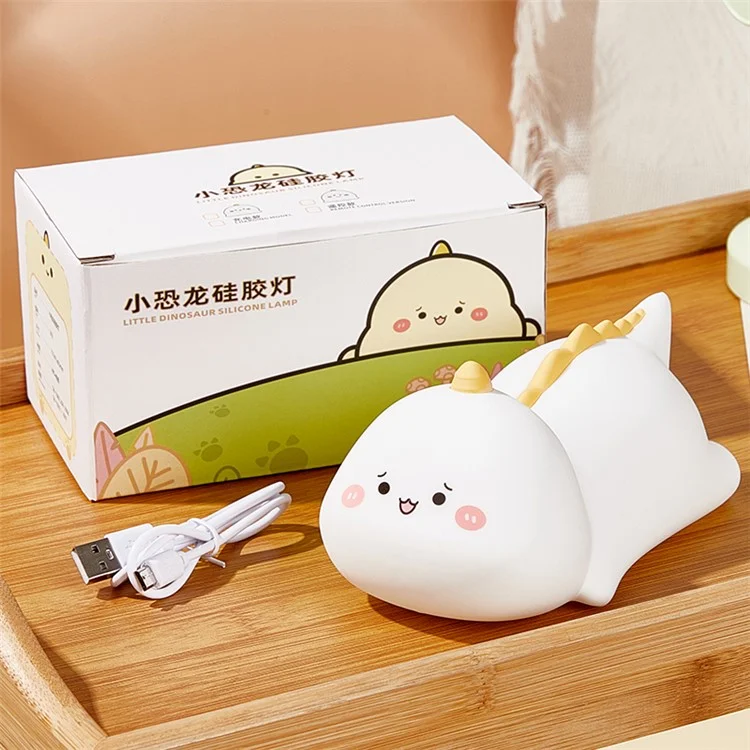 Lampe de chevet tactile USB Cute Dinosaur Bedside Breastfeeding Night Light Toddler Baby Bedroom Decoration LED Light