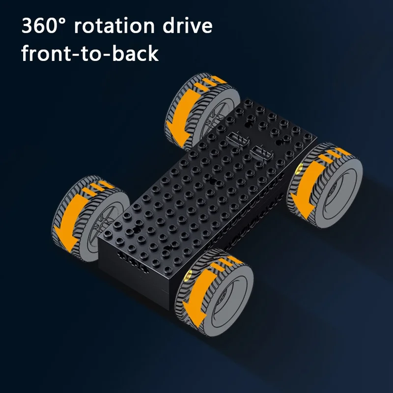 SLUBAN Remote Control Car Building Blocks Toy Kit Kid Boy Birthday Gift - B1155