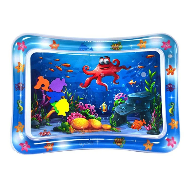 MT-0529 PVC Baby Water Pad Wasserspielmatte für Säuglinge Frühentwicklungsaktivitäten - Oktopus