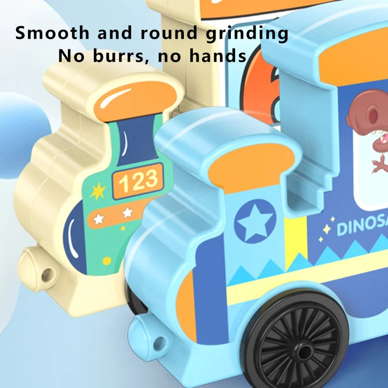 JJ924-927 Toy Train Sets with Bricks DIY Preschool Educational Toys for Toddlers Random Style - Car Version