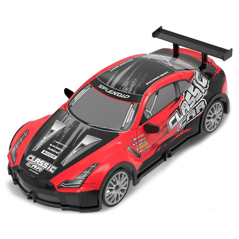 1:20 4WD Drift 2.4G Remote Control Racing Car Model with Light Children Toy - 103 Red