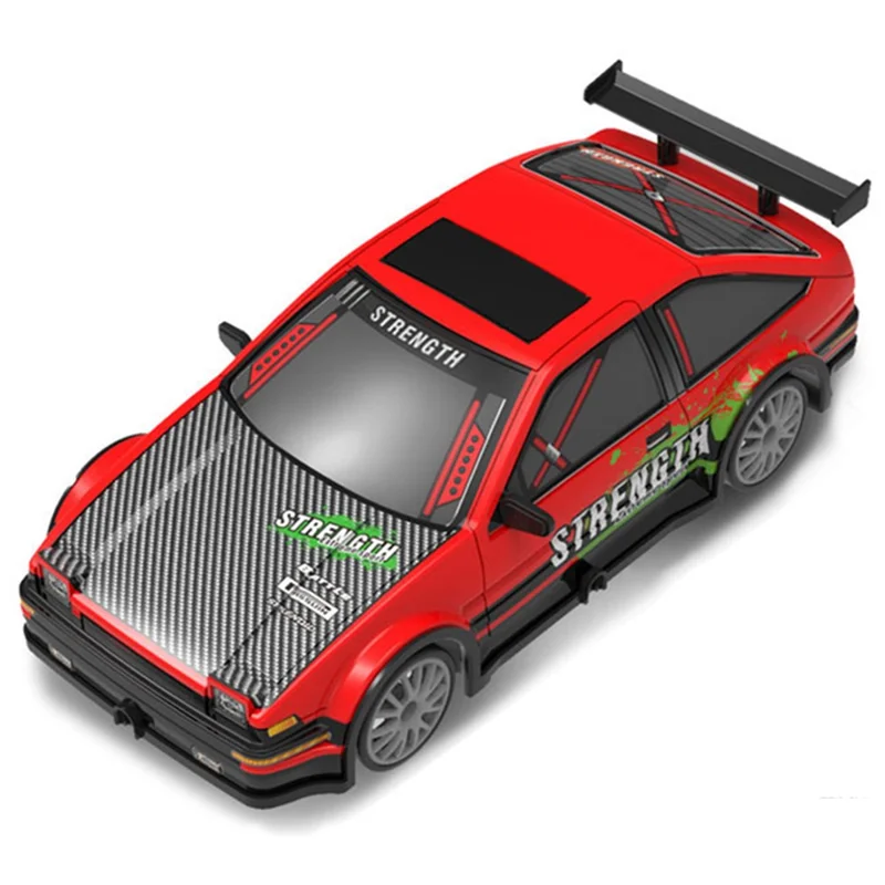 1:20 4WD Drift 2.4G Радиоуправляемая гоночная машина-модель с освещением, игрушка для детей - 102 Красная