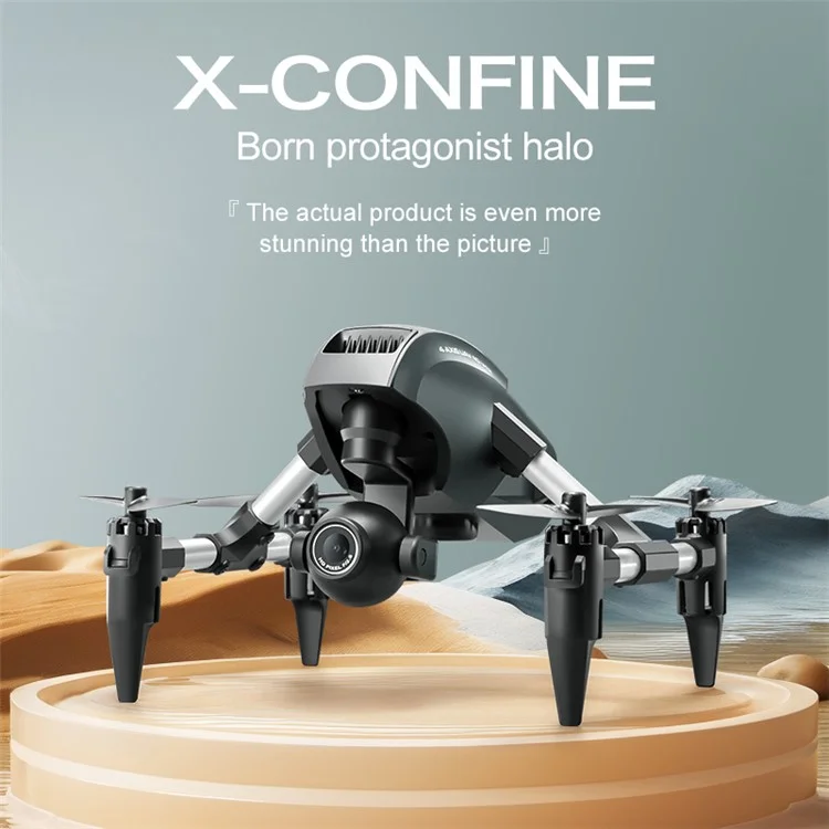 4DRC V42 Dual HD Cameras Drone Altitude Hold One-Key Return RC Quadcopter, 2 Batteries